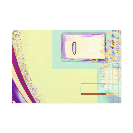 Sir Raphael of the Royal Brush. - Digital Art Canvas