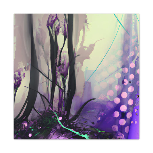 Zenith Serenity Journey. - Digital Art Canvas