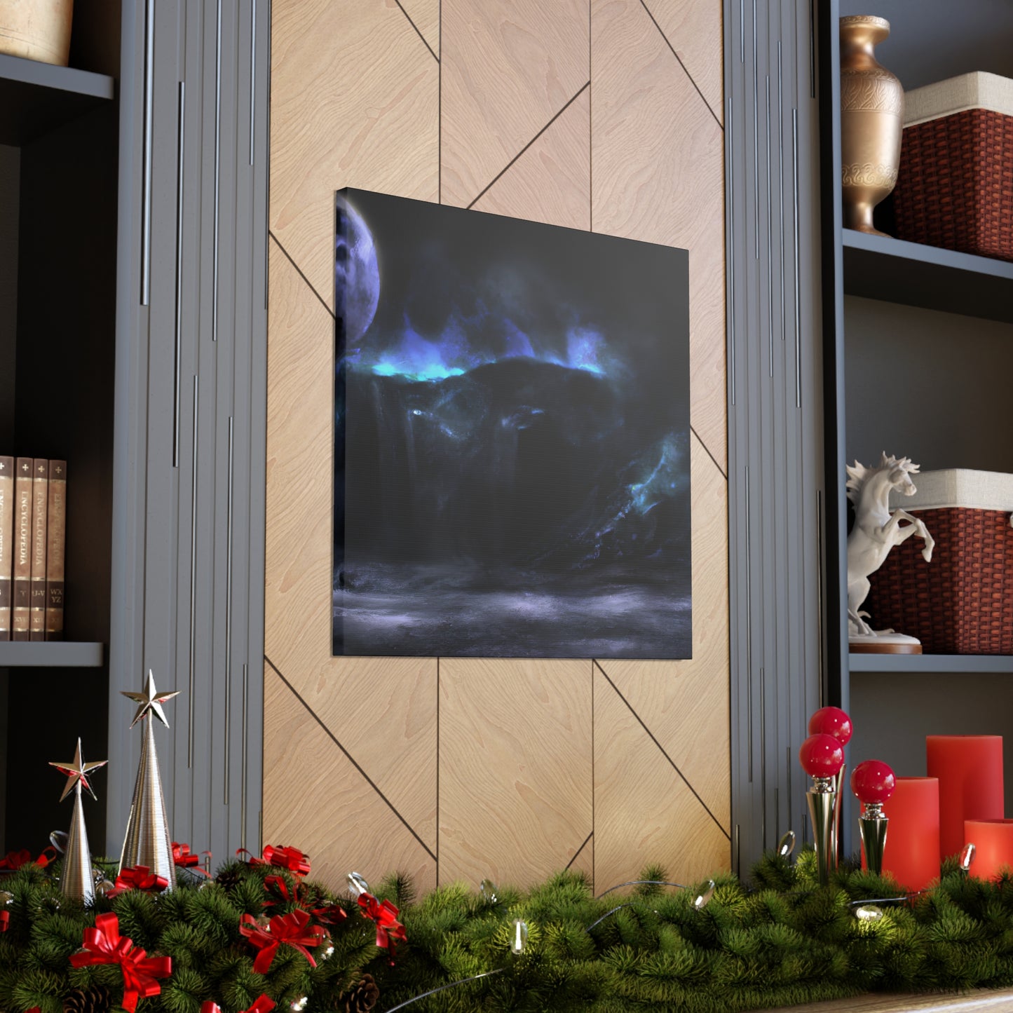 Space Globule - Digital Art Canvas