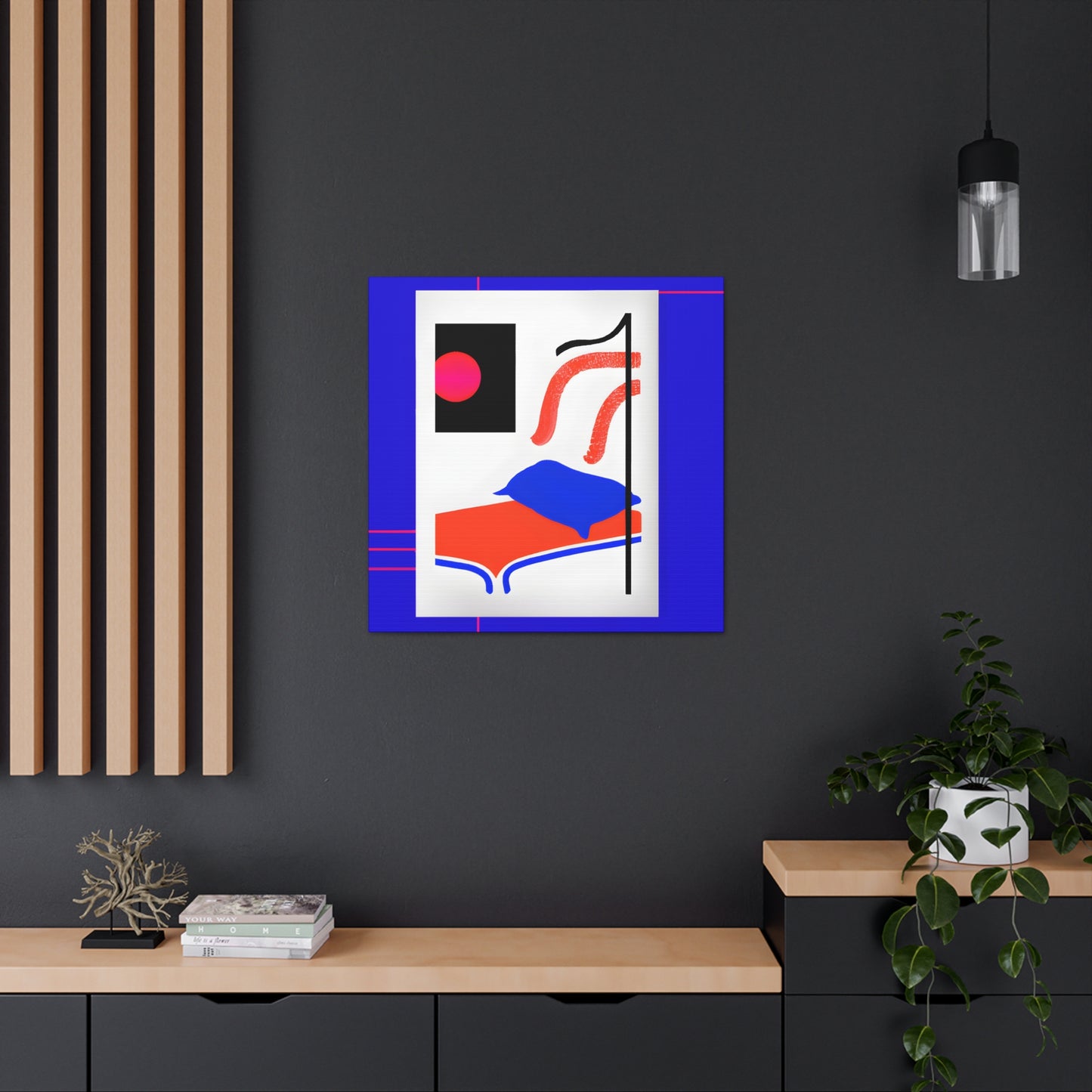 Enchanted Tranquility - Digital Art Canvas