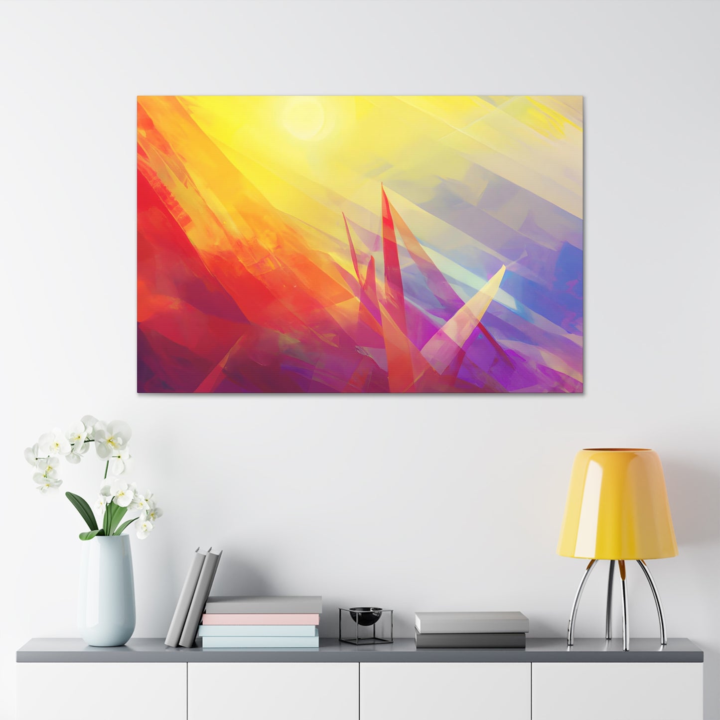 Sir Elenor the Royal Painter - Digital Art Canvas
