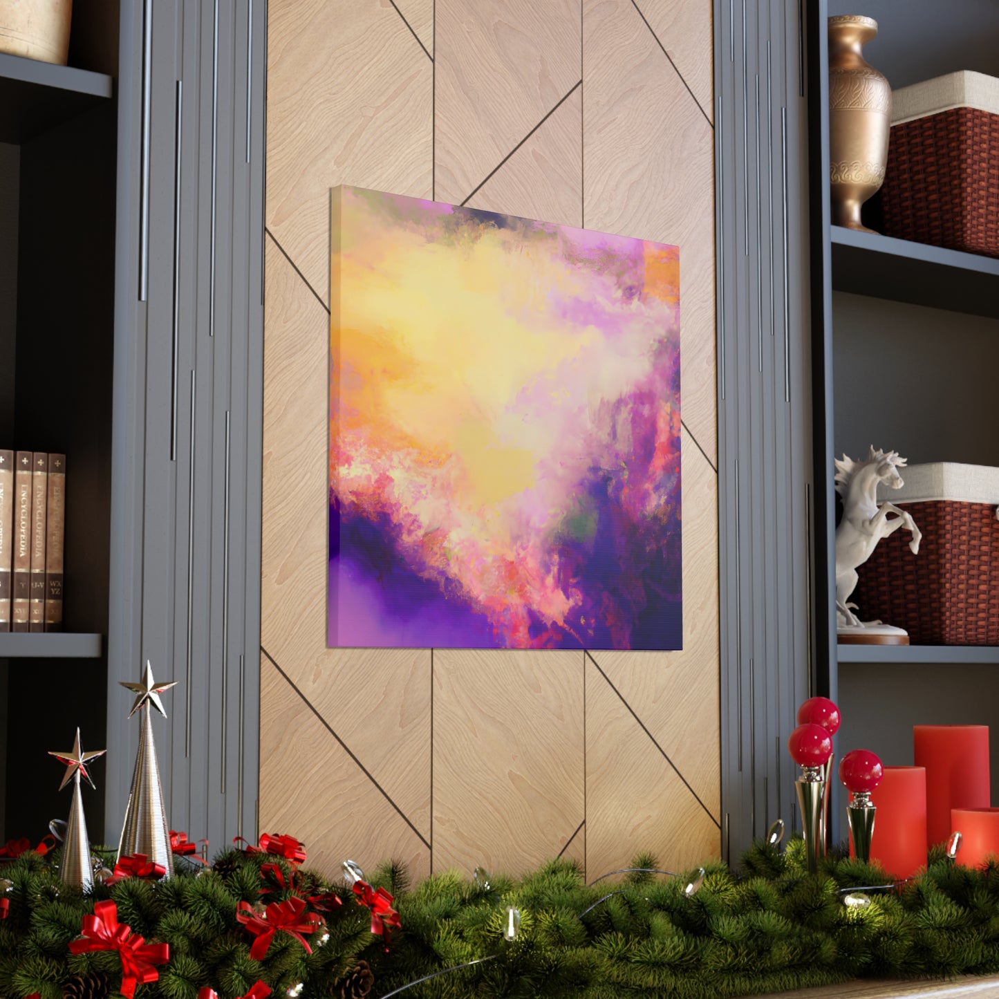 Otto the Vibrant. - Digital Art Canvas