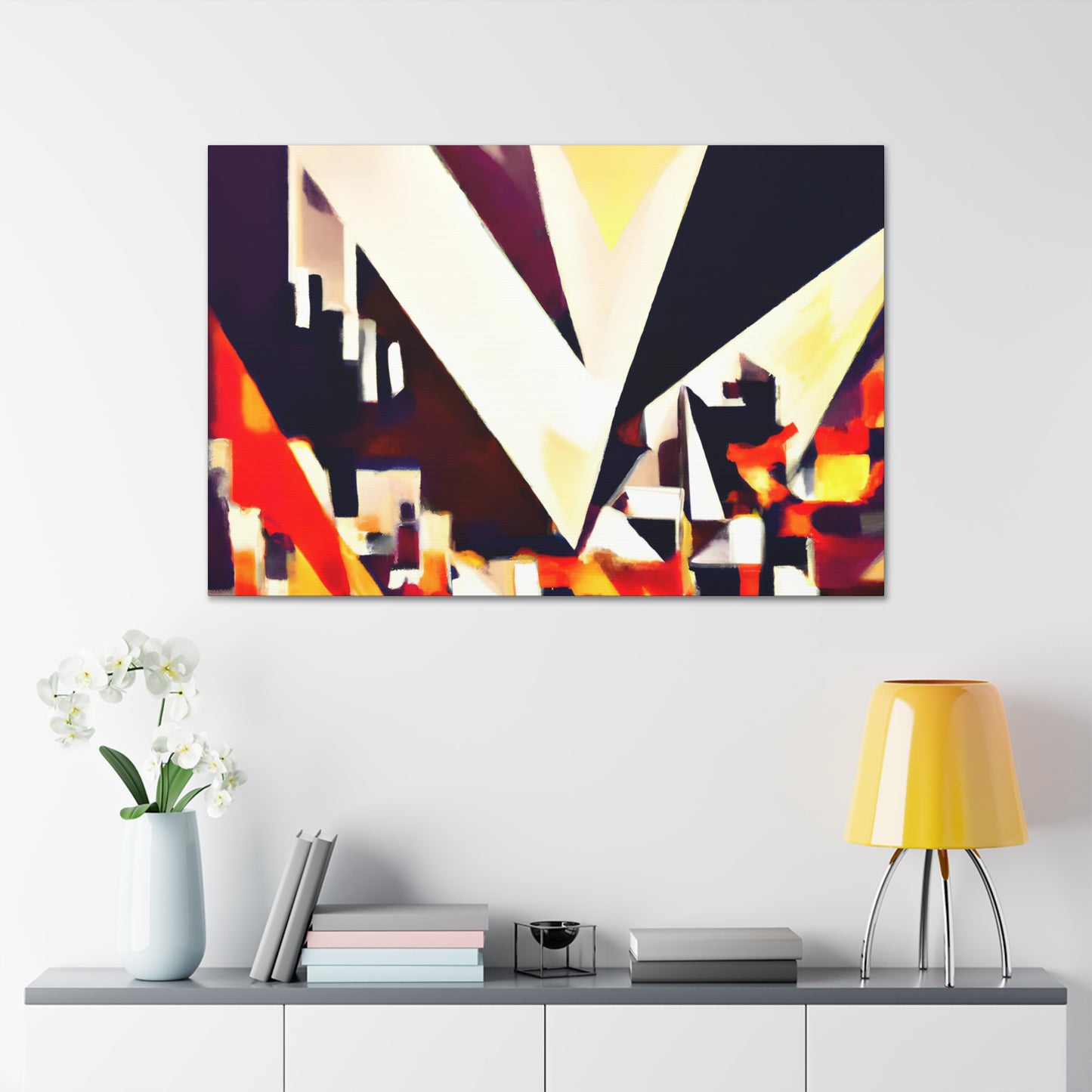 Comet Tail - Digital Art Canvas