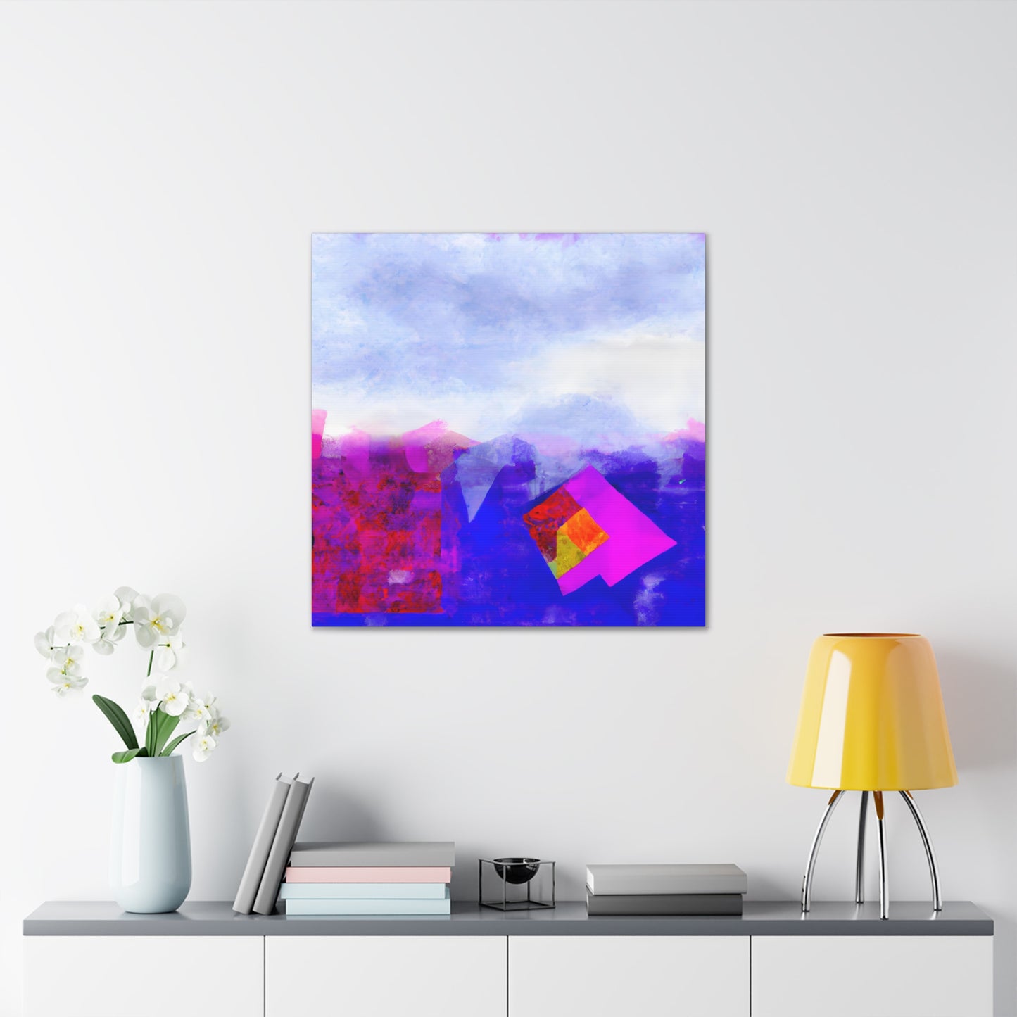 Sir Aethelbald the Royal Painter - Digital Art Canvas