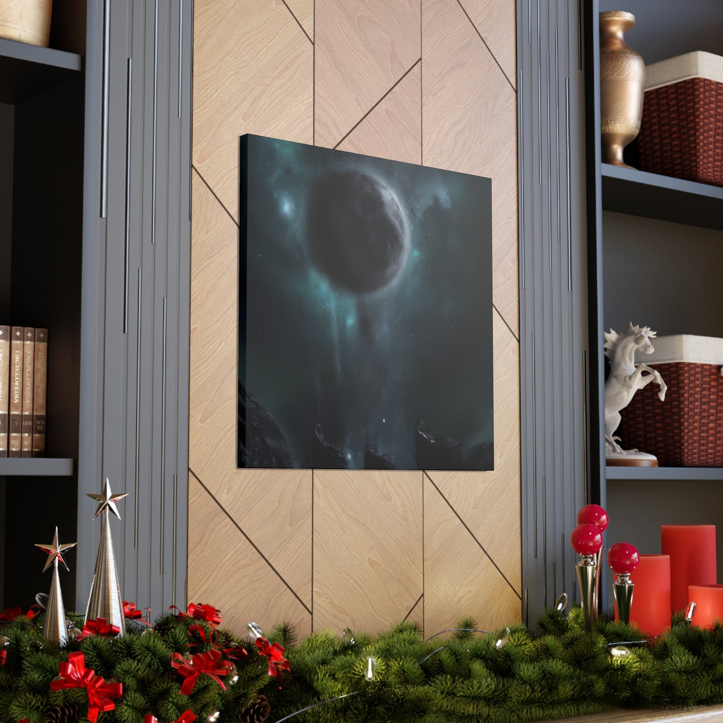 Cosmo-Dragon - Digital Art Canvas