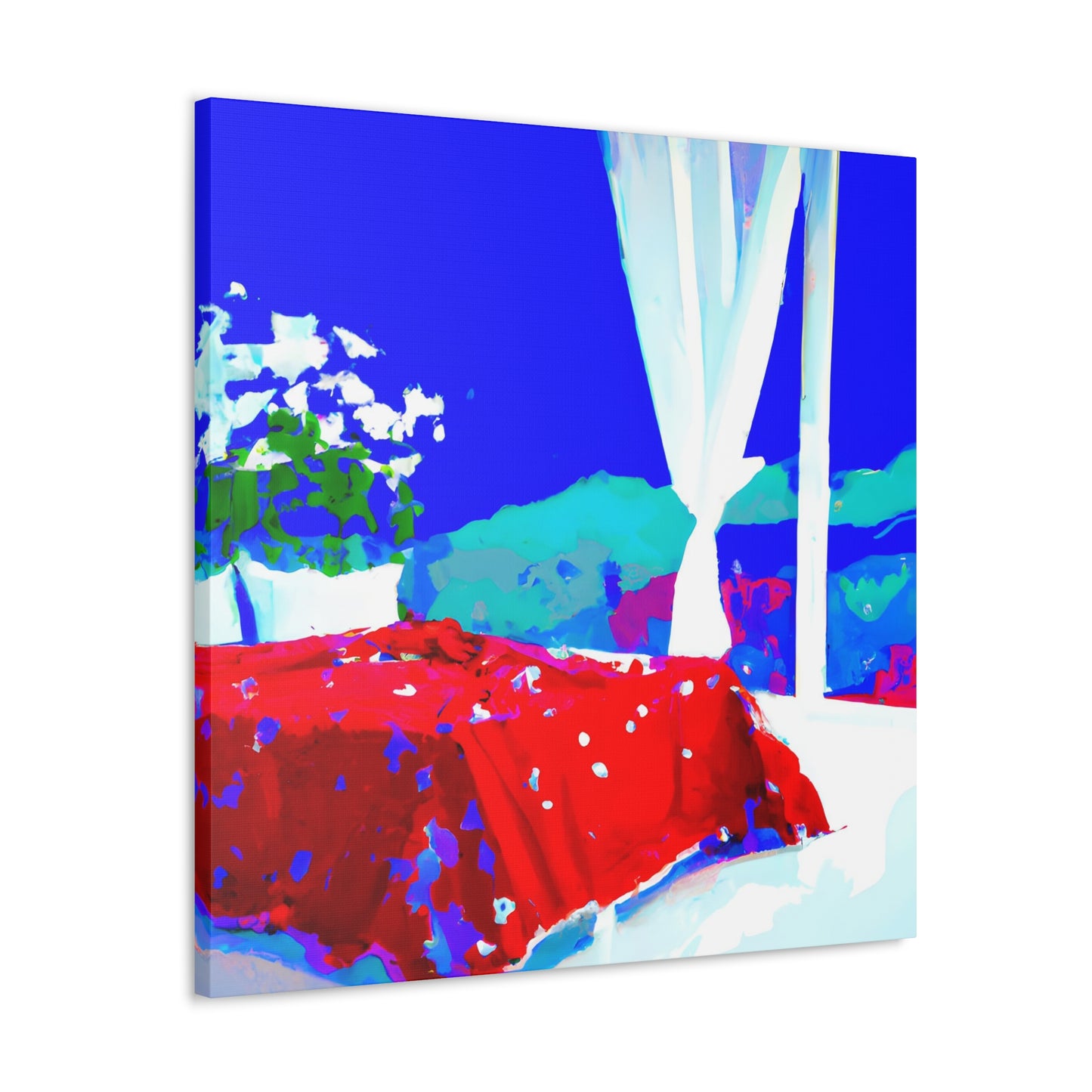 Mystic Tranquility - Digital Art Canvas