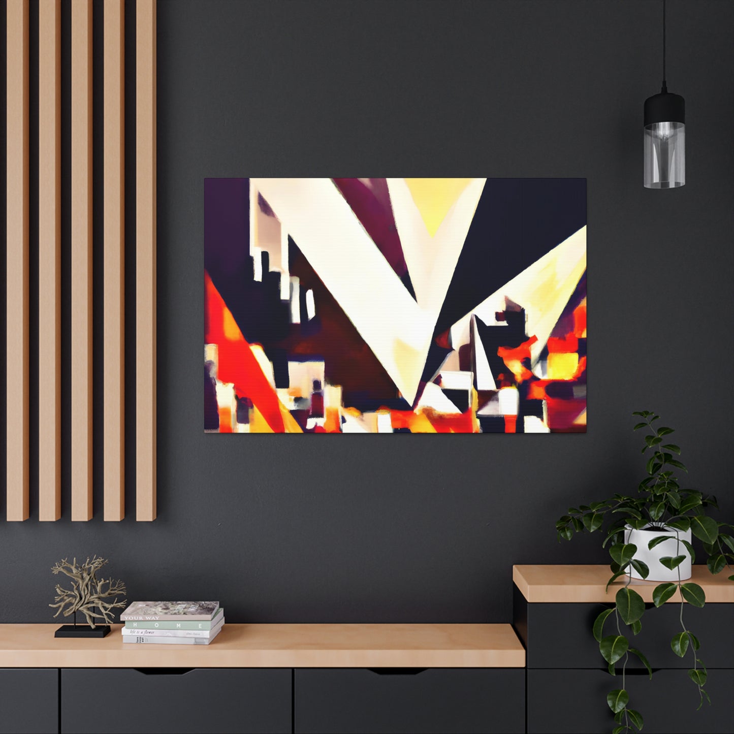 Comet Tail - Digital Art Canvas