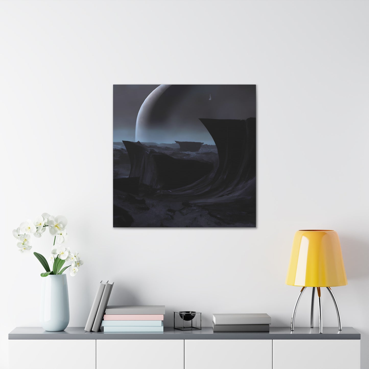 Celestial Mage - Digital Art Canvas