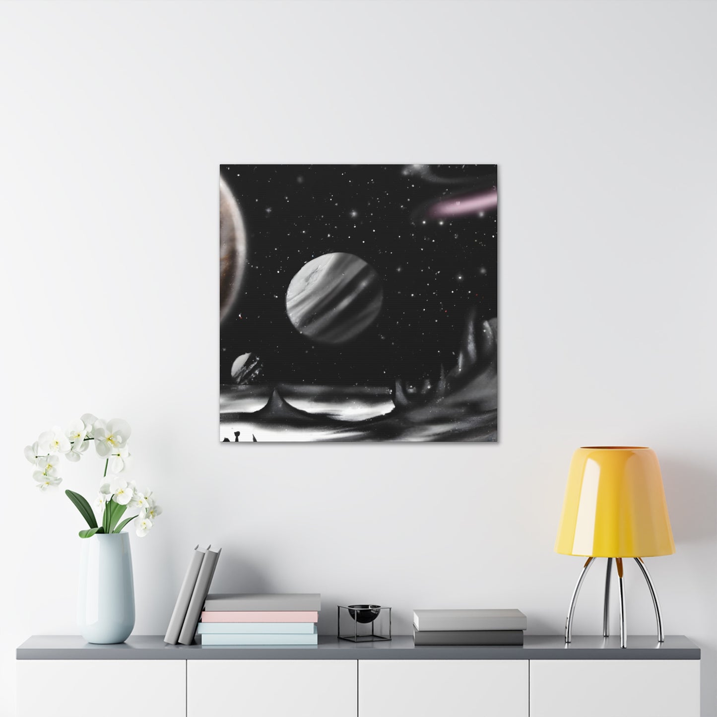 Lunar Wyrm. - Digital Art Canvas