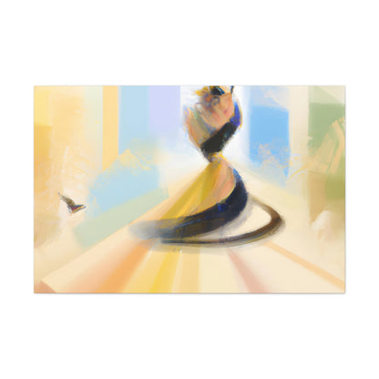 Dreamwalk Serene Retreat. - Digital Art Canvas