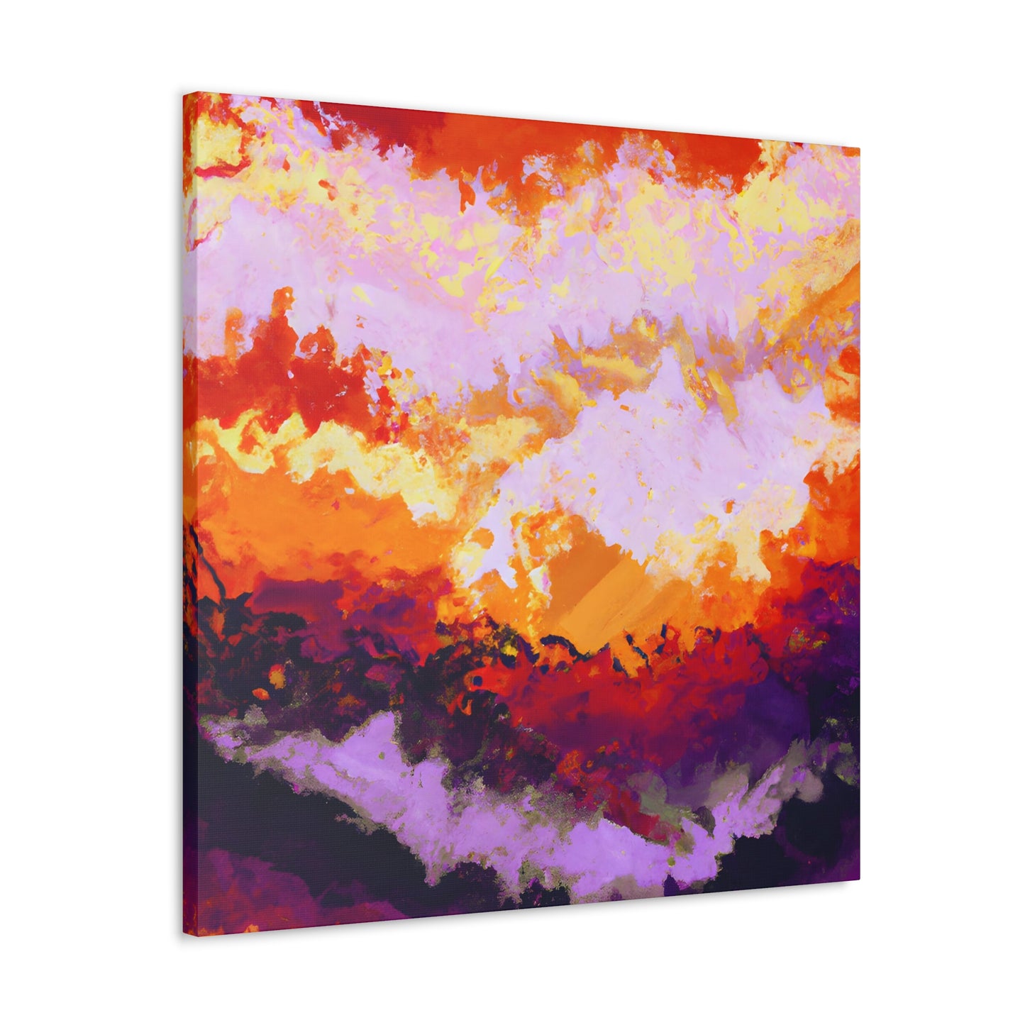 Asterius the Abstract Expressionist - Digital Art Canvas