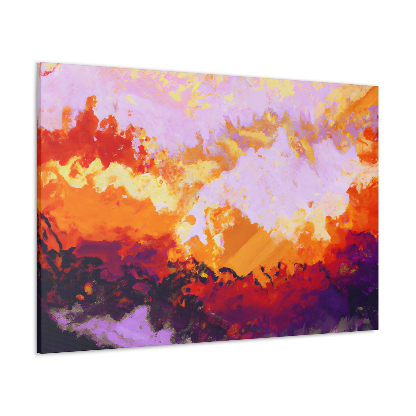 Asterius the Abstract Expressionist - Digital Art Canvas