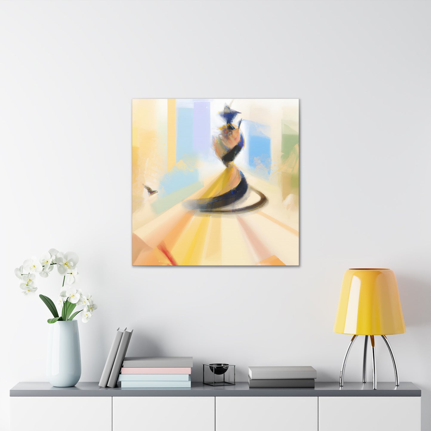 Dreamwalk Serene Retreat. - Digital Art Canvas