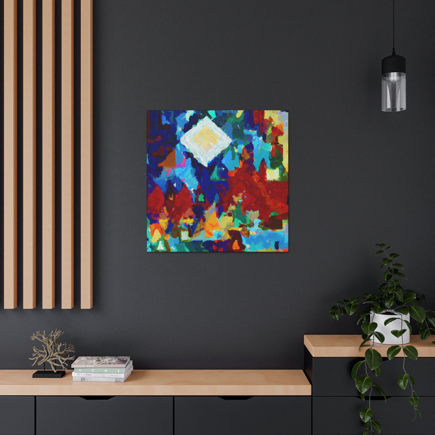 Starwheel - Digital Art Canvas