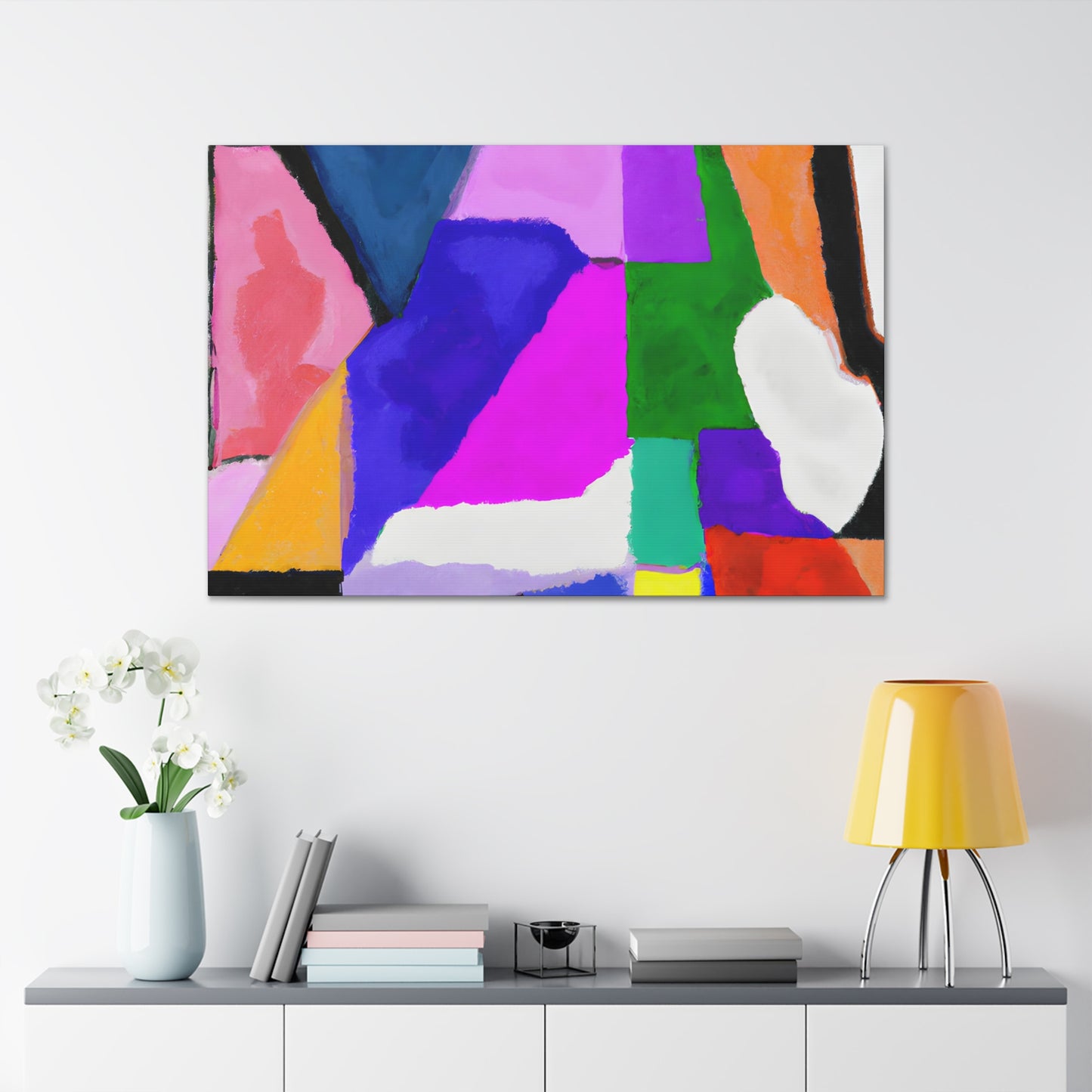 Summit Star Cluster - Digital Art Canvas