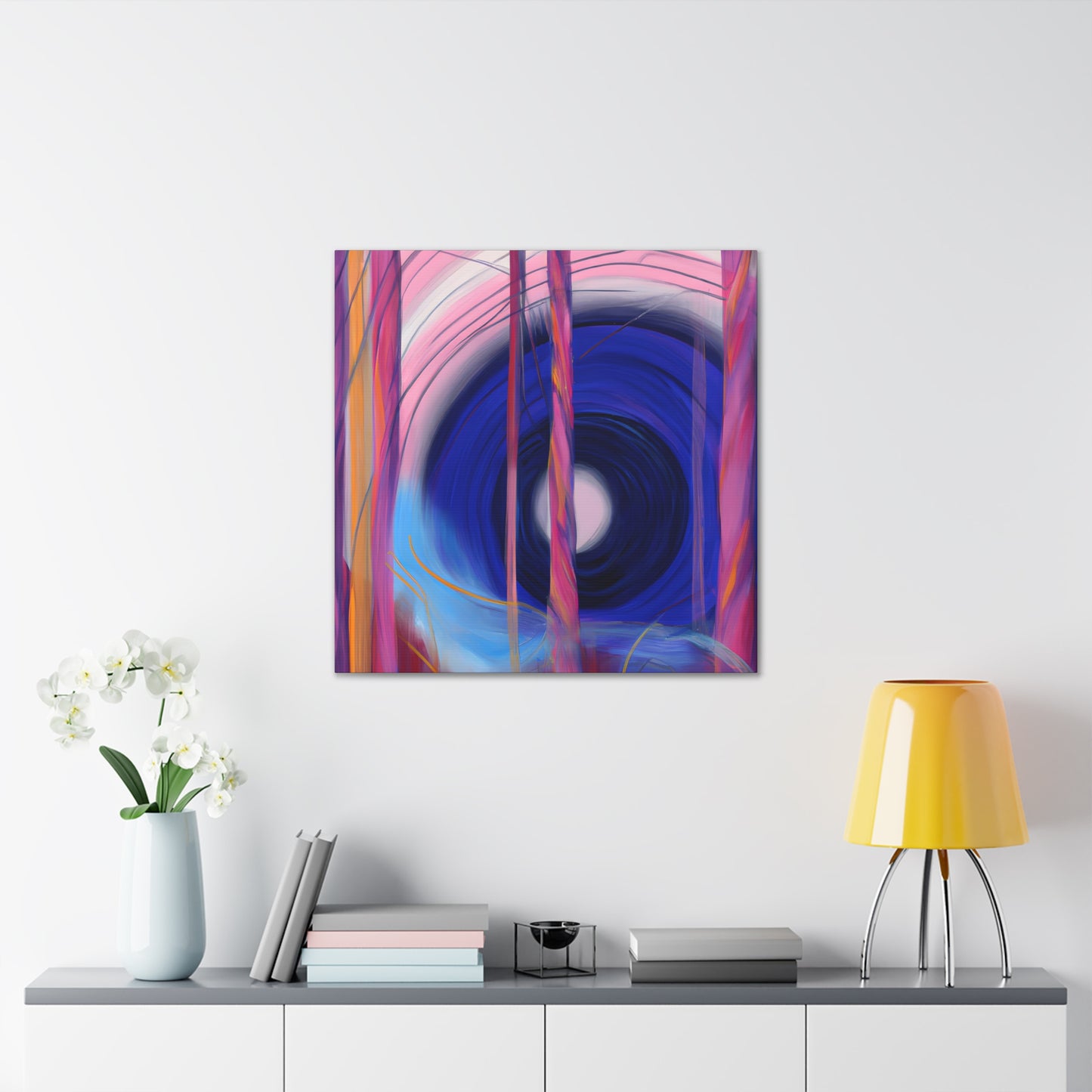 Mystic Wellspring of Tranquility - Digital Art Canvas