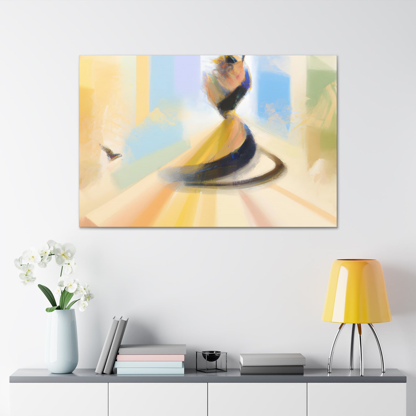 Dreamwalk Serene Retreat. - Digital Art Canvas