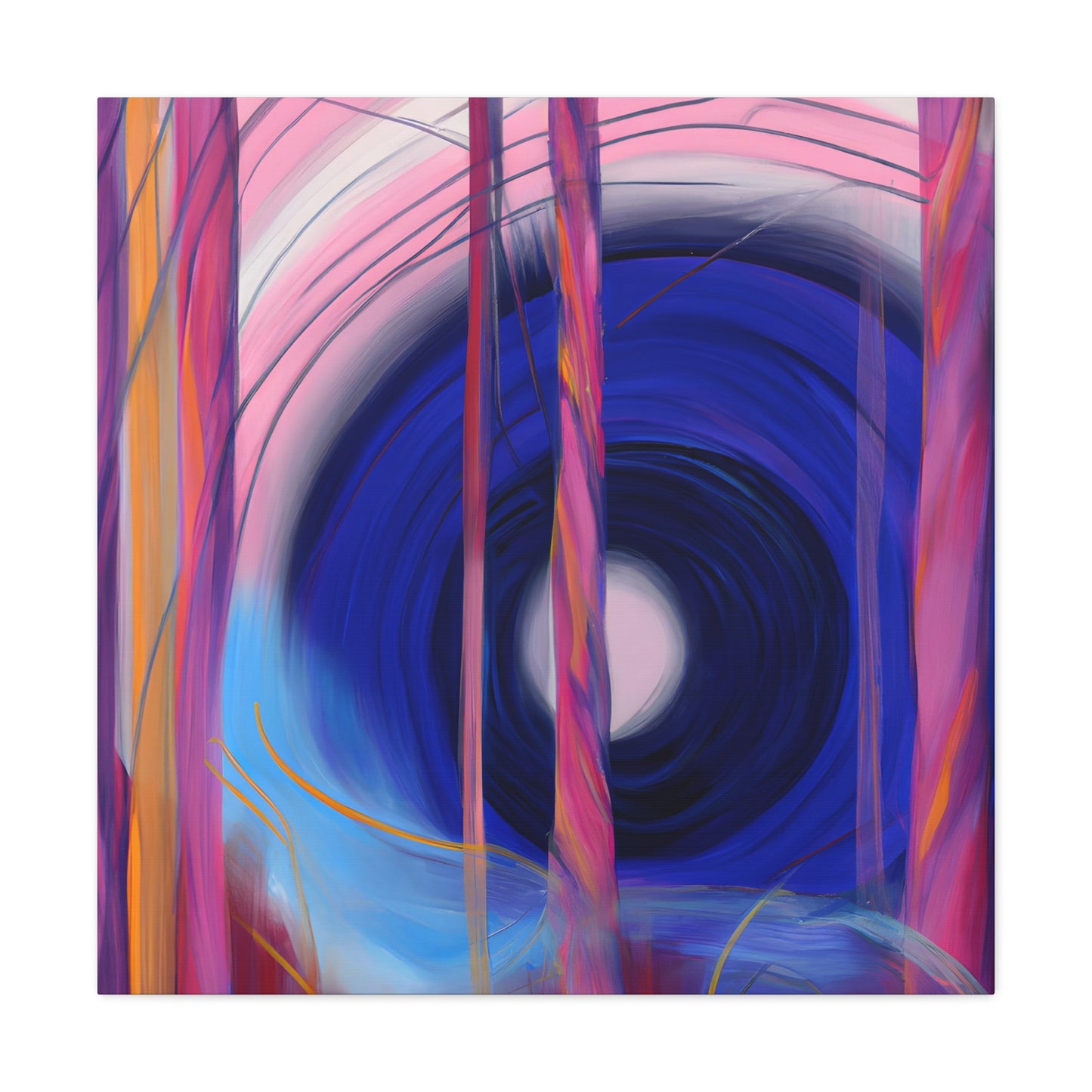 Mystic Wellspring of Tranquility - Digital Art Canvas