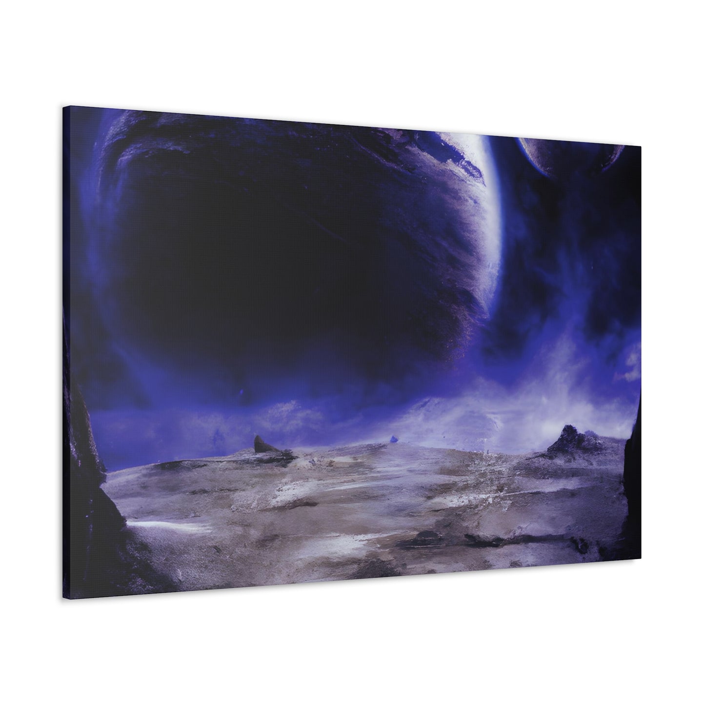 Cosmic Quasar Dragon - Digital Art Canvas