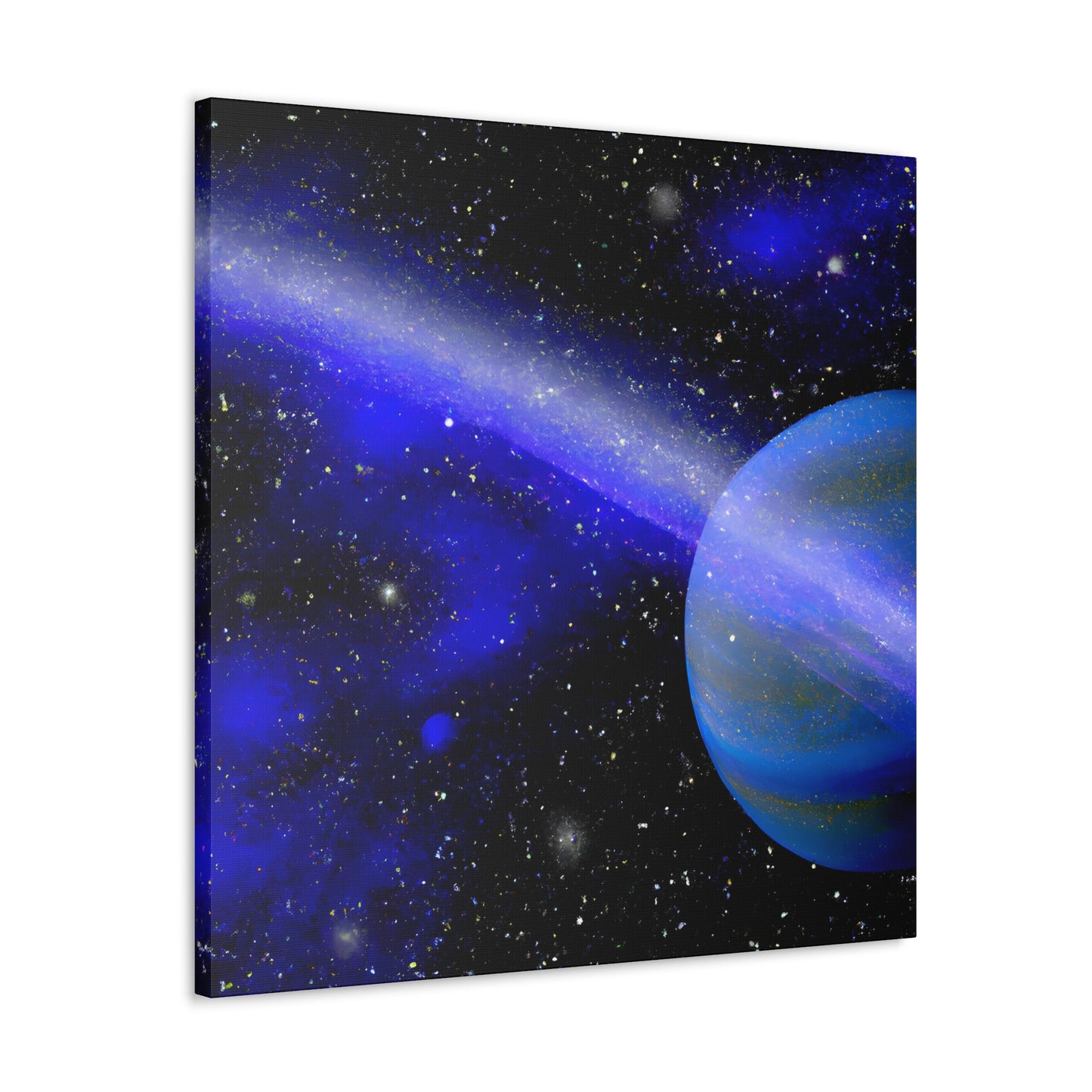 Cosmic Coloogah - Digital Art Canvas