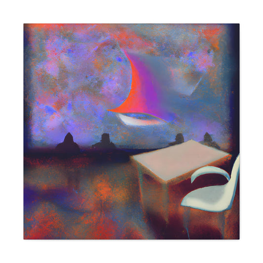 Enchanted Serene Journey. - Digital Art Canvas