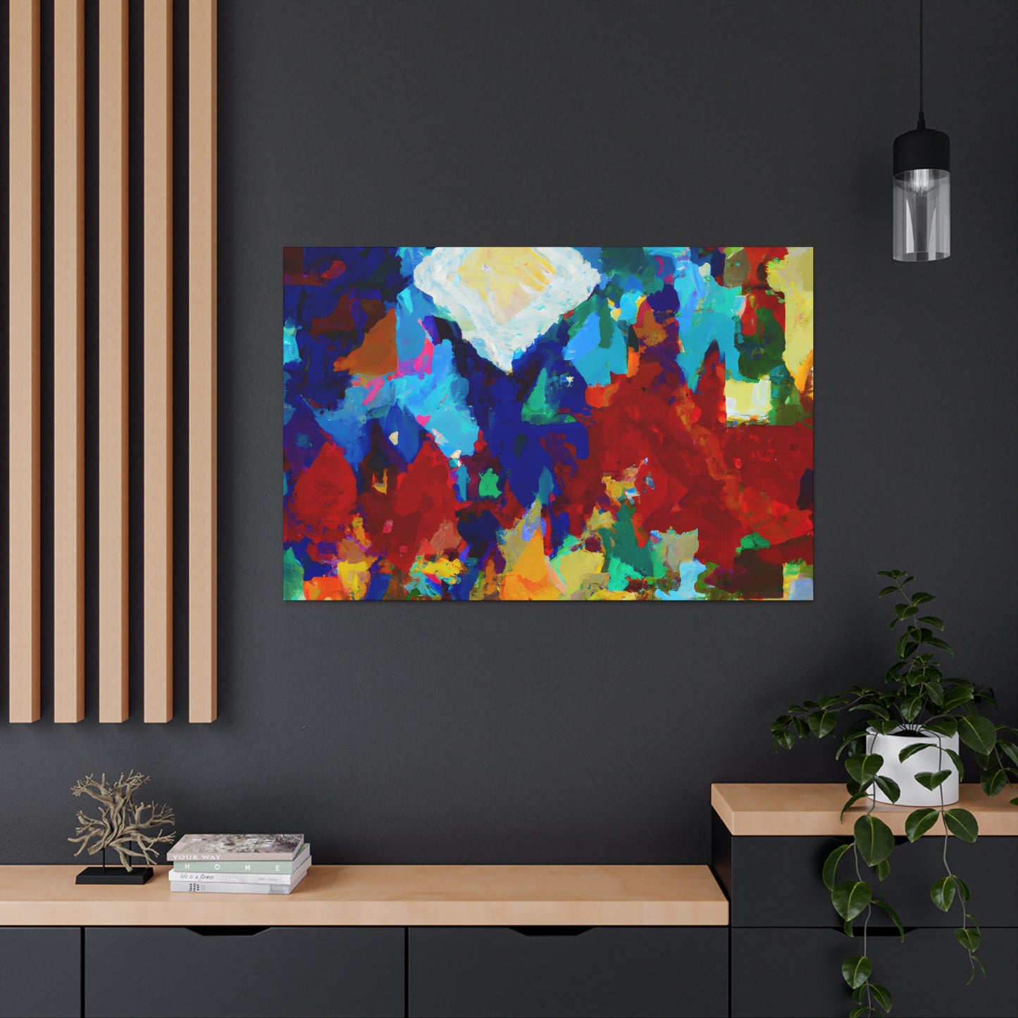 Starwheel - Digital Art Canvas