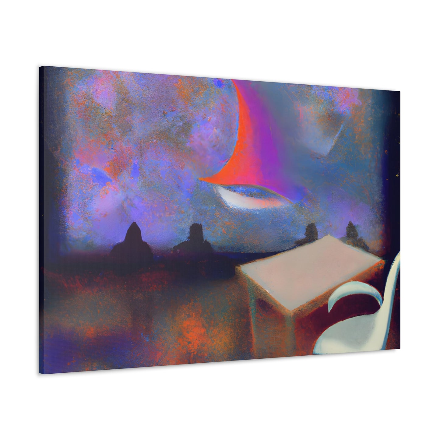 Enchanted Serene Journey. - Digital Art Canvas