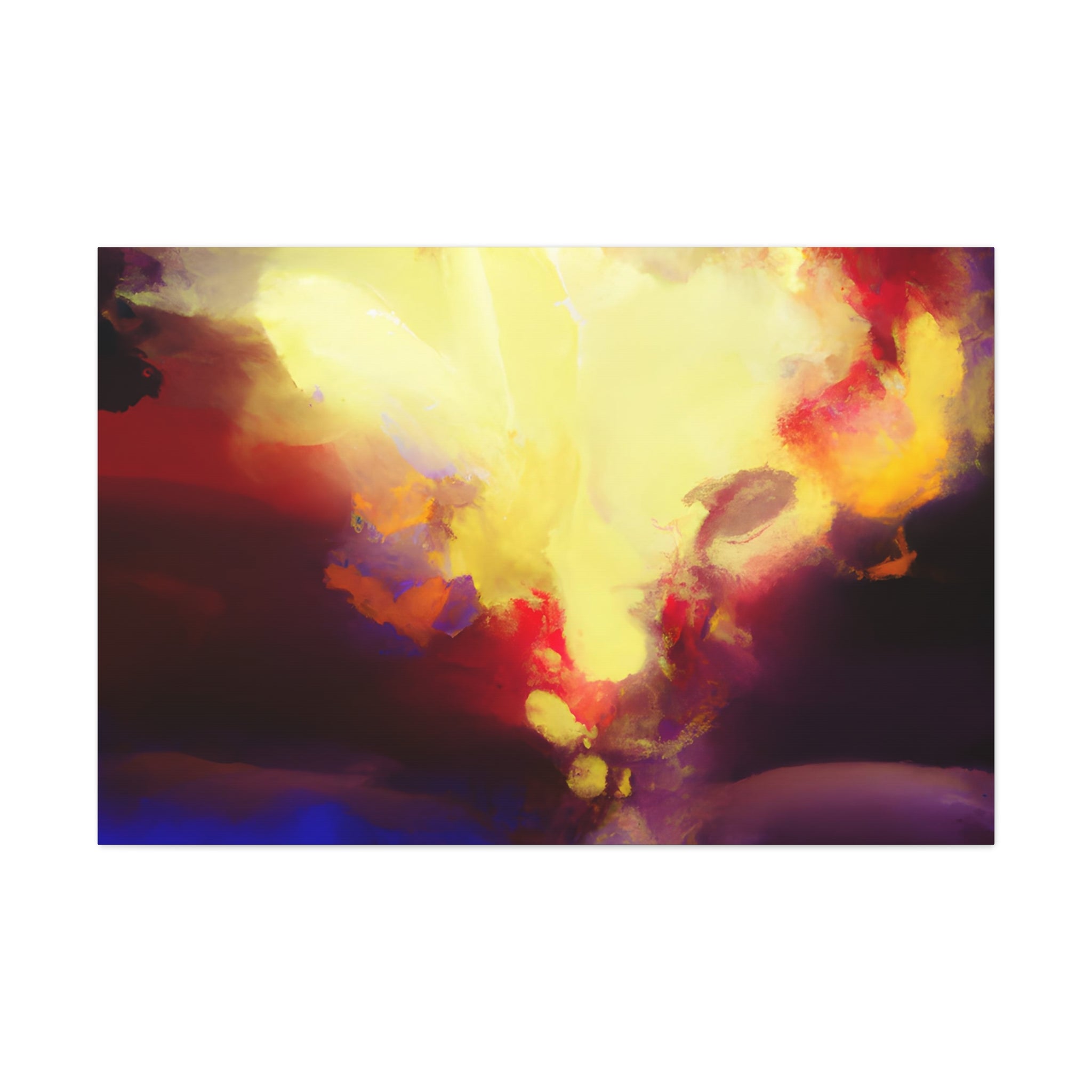 Hilda the Abstractor - Digital Art Canvas – Cozy Craftworks