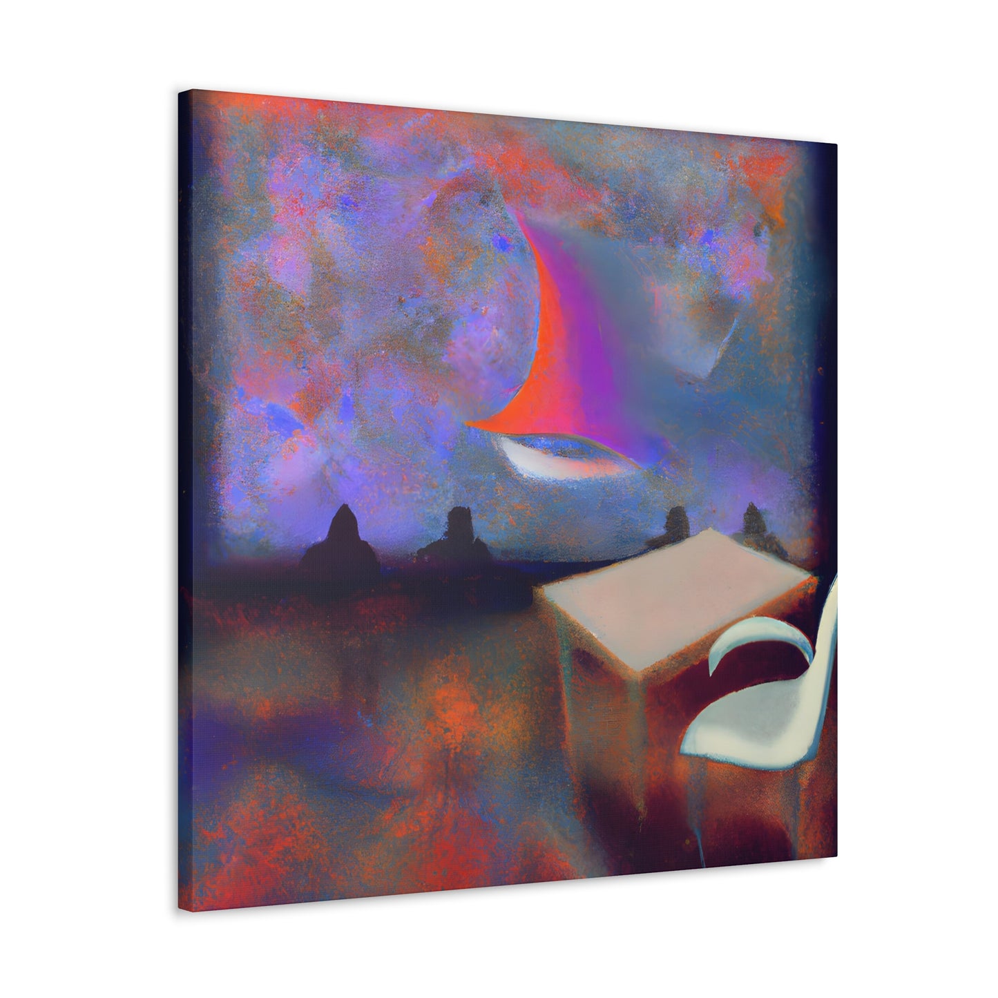 Enchanted Serene Journey. - Digital Art Canvas