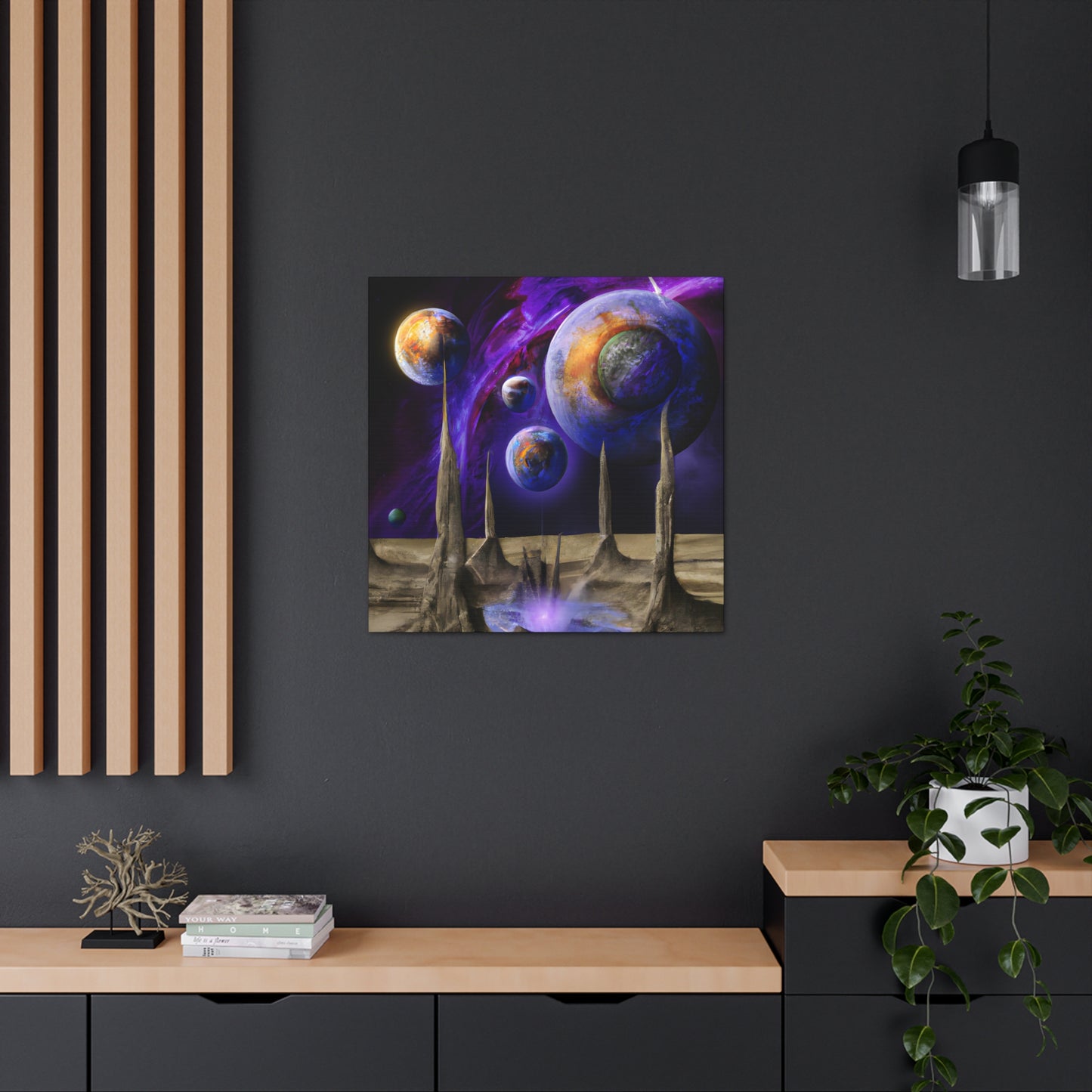 Interstellorax - Digital Art Canvas