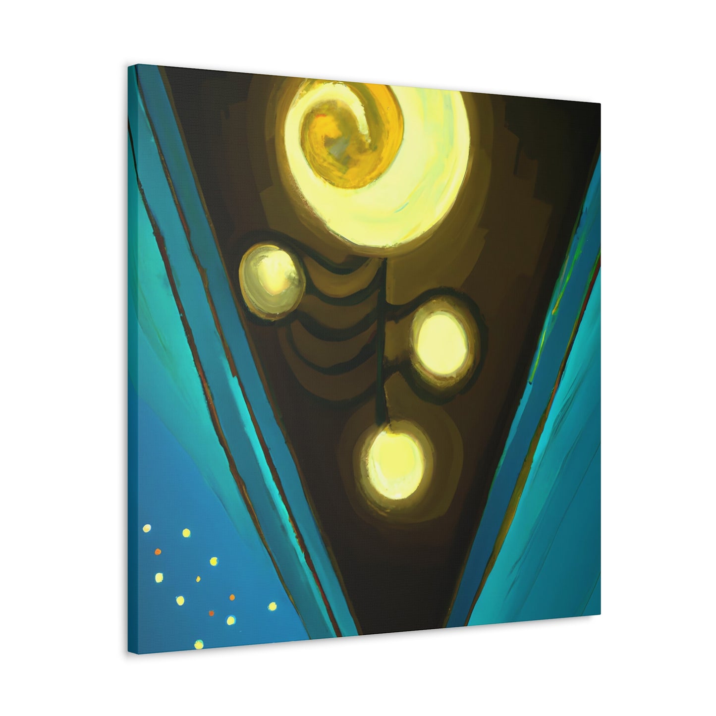 Healing Auras: A Mystical Journey of Tranquility. - Digital Art Canvas